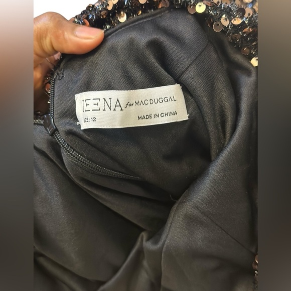 IEENA For Mac Duggal Sequins Evening Dress NWT 12 - Picture 7 of 16